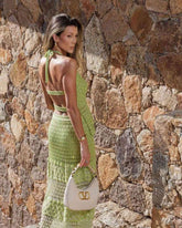 conjunto tricot verde pistache sardenha