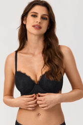 SUNDAY ROSY™ Lace Padded Balconette Bra