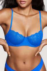 Sexy Lace Push Up Balconette Bra