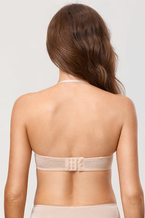 SUNDAY ROSY™ Lace Strapless Push Up Bra