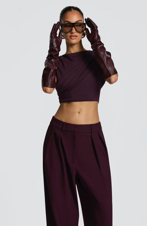 Frankie Gloves - Plum