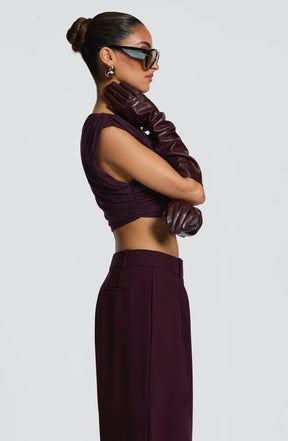Frankie Gloves - Plum