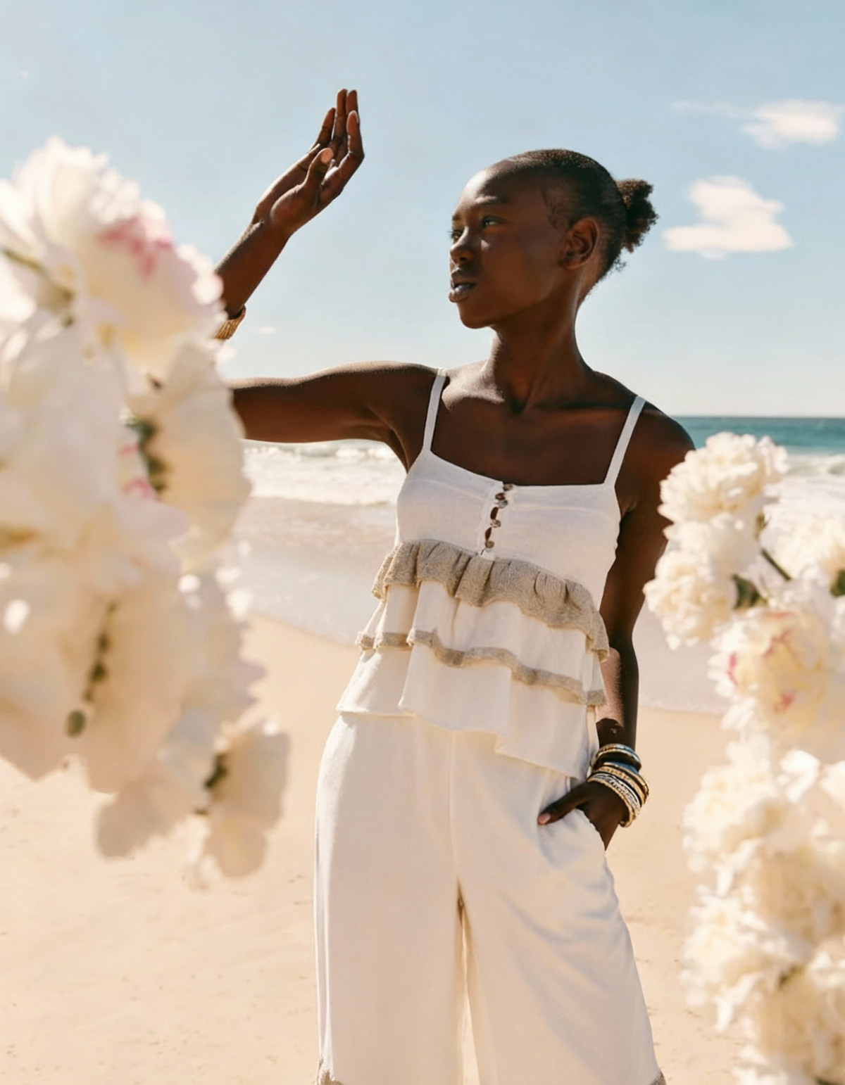 conjunto tricot off white st. tropez