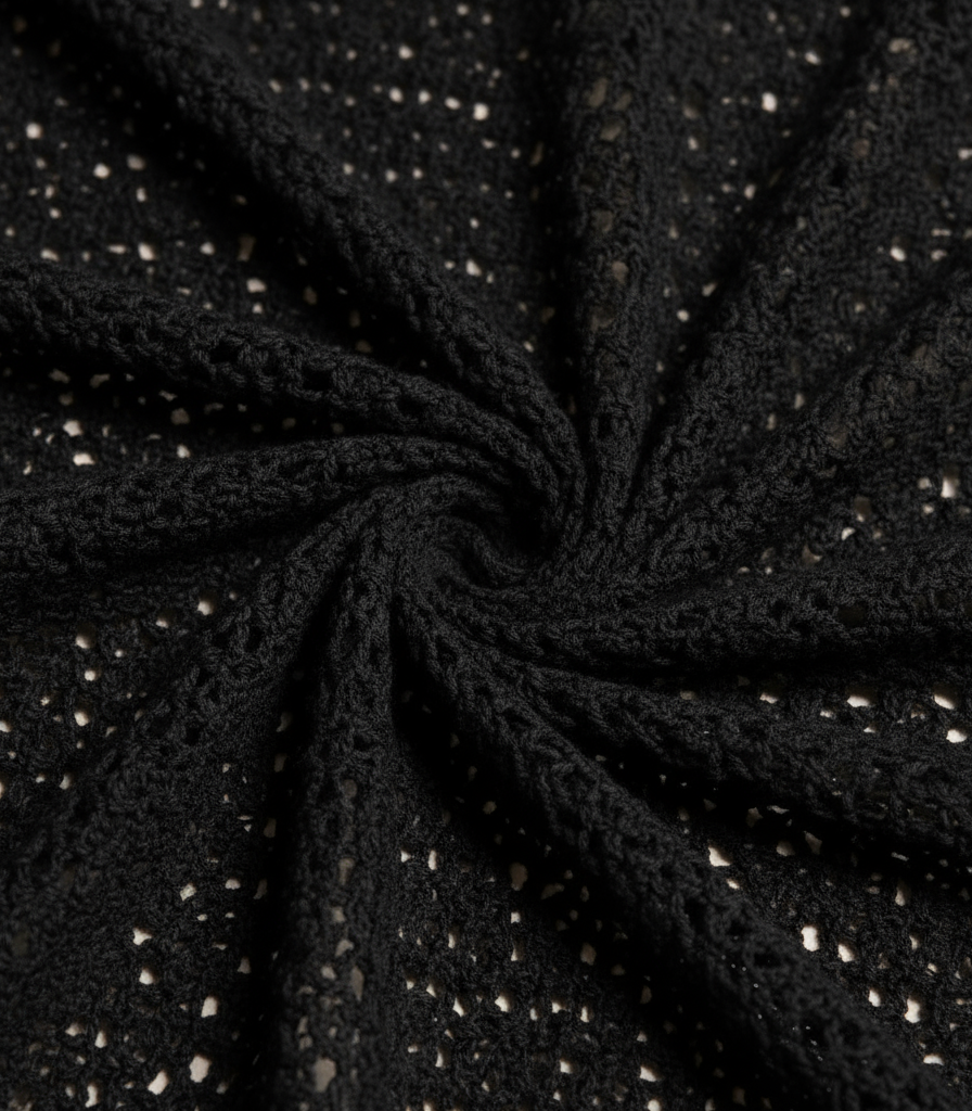 conjunto tricot preto aura mediterrânea