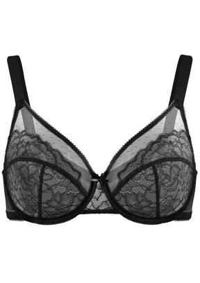 Woobilly® Full Coverage Lace Minimizer Bra - Petal