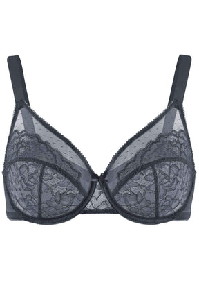 Woobilly® Full Coverage Lace Minimizer Bra - Petal