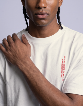 Detalhe da estampa da camiseta MALTA® I Will Block You