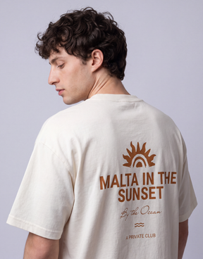 Detalhe da estampa da camiseta MALTA® Innerbloom