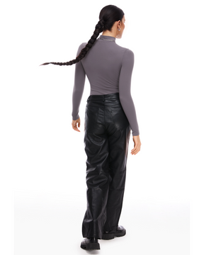 Natrelax™ Mock Neck Long Sleeve Bodysuit
