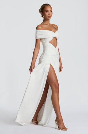 Kathryn Maxi Dress - White