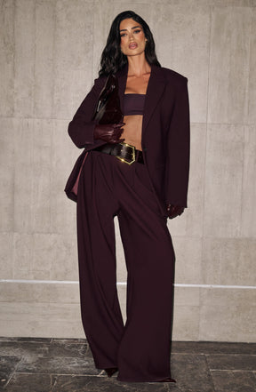 Kirsty Pants - Plum
