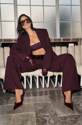 Kirsty Pants - Plum