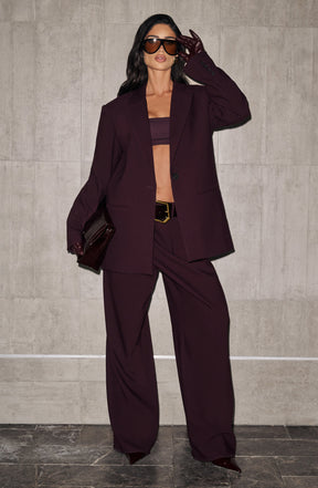Kirsty Pants - Plum
