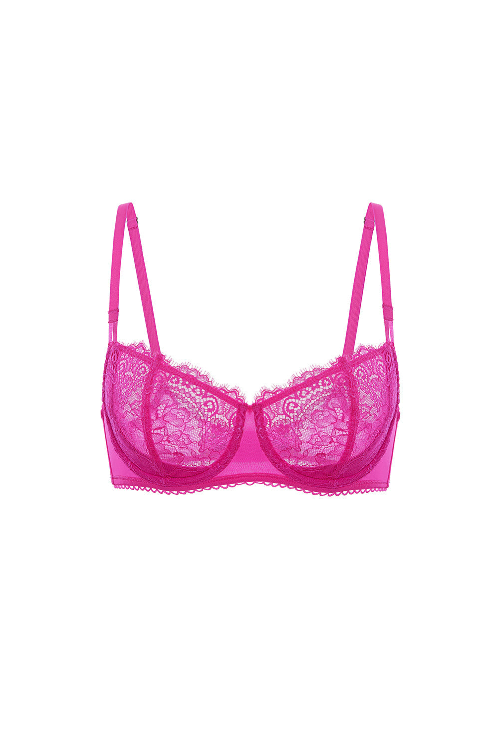 Sexy Lace Push Up Balconette Bra