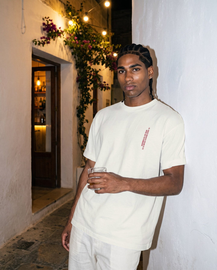 Camiseta oversized MALTA® i will block you às 23h: noite que não estava nos planos