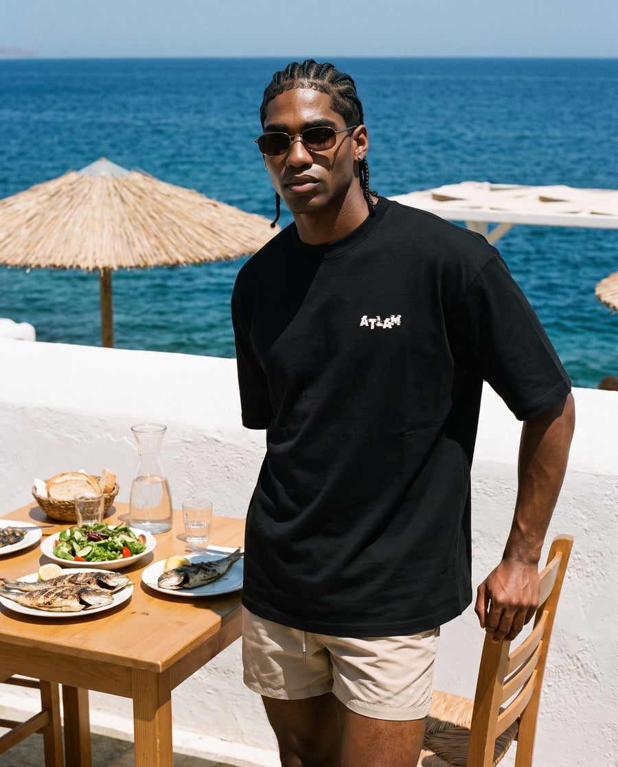 Camiseta oversized MALTA® life is a simulation às 12h: volta da praia