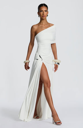 Monica Maxi Dress - White
