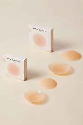 2 Pairs Adhesive Silicone Nipple Cover