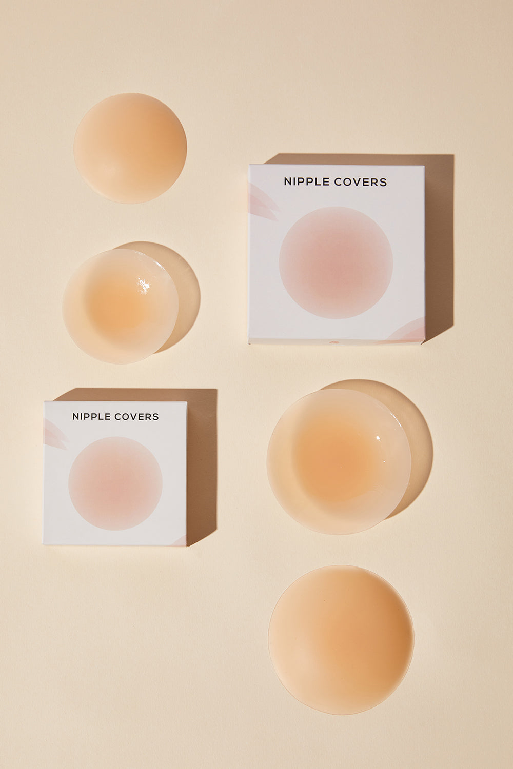 2 Pairs Adhesive Silicone Nipple Cover