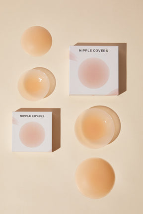 2 Pairs Adhesive Silicone Nipple Cover
