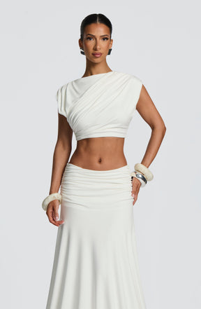 Paige Maxi Skirt - Ivory