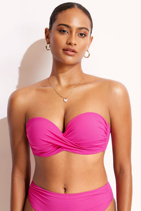 Sexy Strapless Bandeau Bikini Top