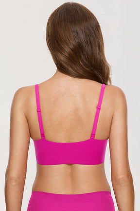 Soft Wireless Push Up Bra