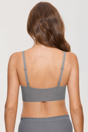 Soft Wireless Push Up Bra