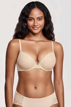 SUNDAY ROSY™ Super Push Up Lace Bra